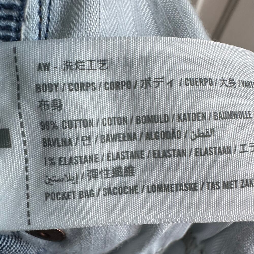 Abercrombie & Fitch The Ankle Straight Ultra High Rise Jeans - Size 27 - Picture 8 of 8